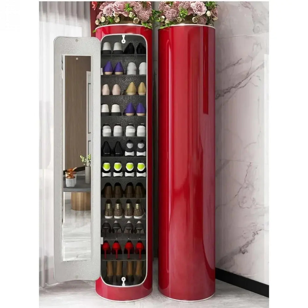 Rotating Shoe Rack| 360° Spinning Shoe Rack Tower|Revolving Free Standing Shoe Organizer