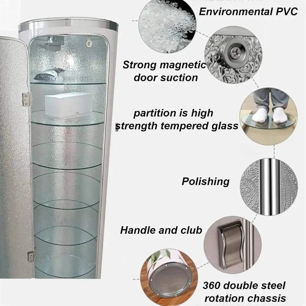 Rotating Shoe Rack| 360° Spinning Shoe Rack Tower|Revolving Free Standing Shoe Organizer