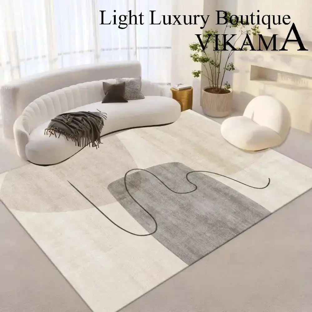Simple Geometric Rug Anti-slip luxury rugs
